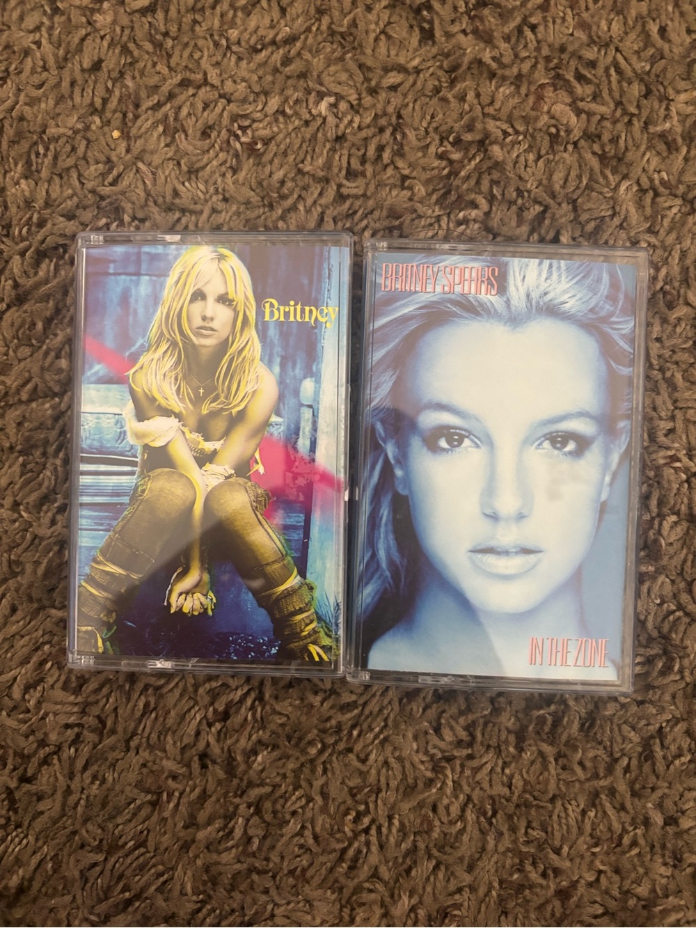Britney Spears Cassette Tape Duo - Pop Albums